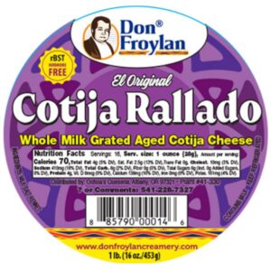 Queso Cotija Rallado